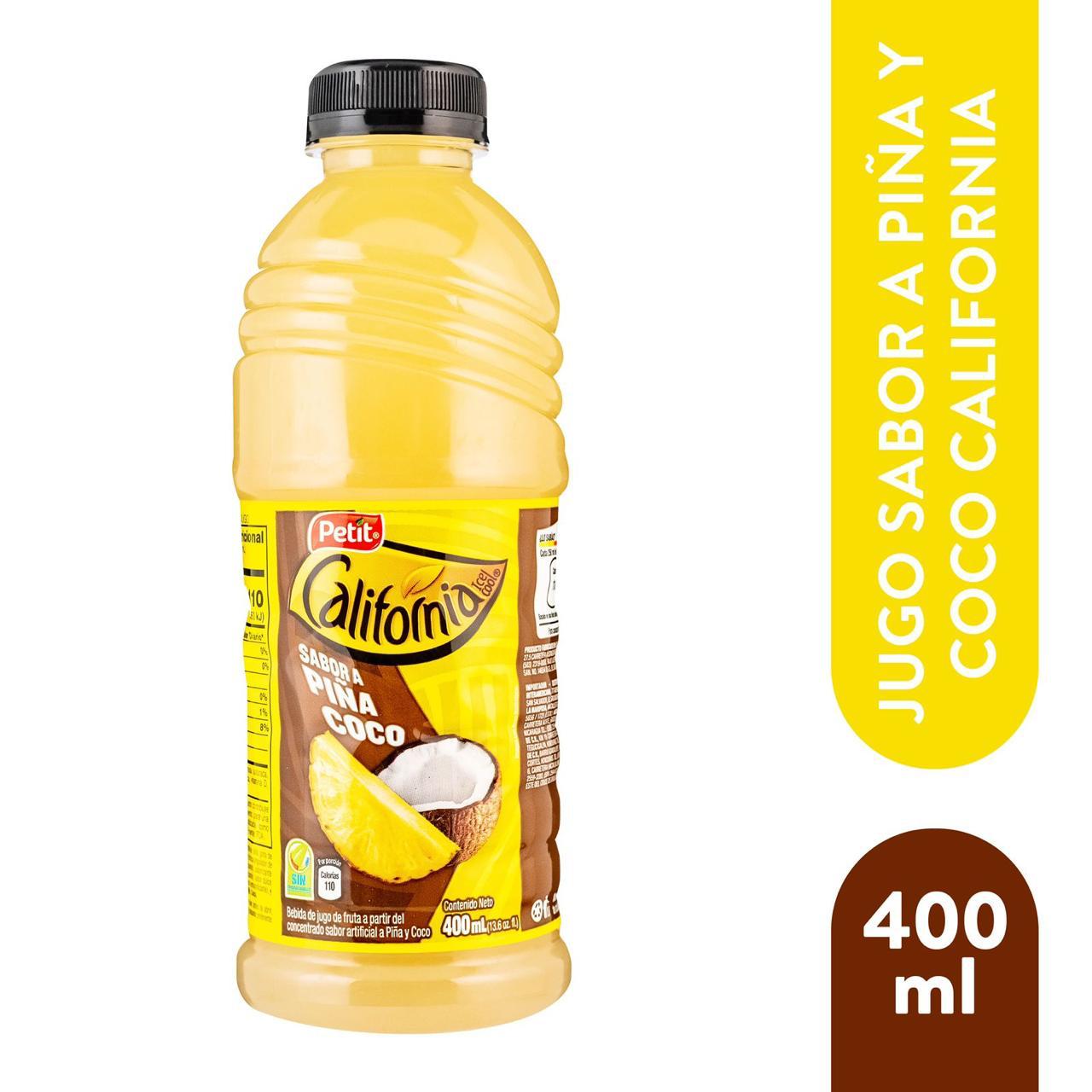 Jugo California Nectar De Piña Y Coco - 500ml